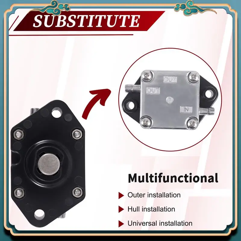 Latest DF6 FUEL PUMP For SUZUKI DF4 DF6A 138CC SEA PRO & MORE 4 STROK 4HP 5HP 6HP 8HP OUTBOARDS BOAT MOTORS