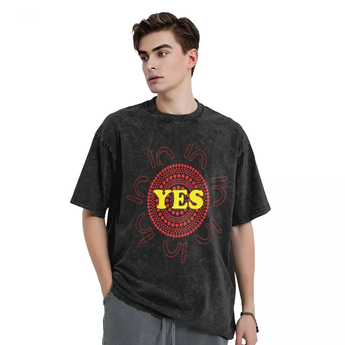 Yes Voice to Parliament Hero T-Shirt Short sleeve tee graphic t shirts tshirts for men