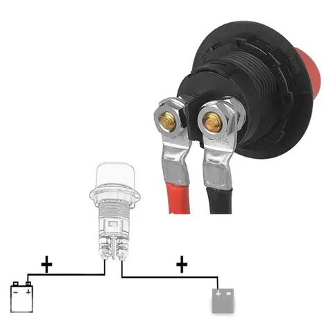 자동차 배터리 레이스 랠리 스위치, 12V-32V 배터리 차단기, 차단 스위치 키트, RV 오토바이 트럭 보트용, 100A Best5
