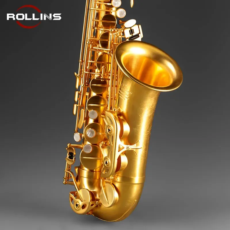 Popular Grade Classic Structure 24K Gold Lacquer RSA-X10 Alto Saxophone