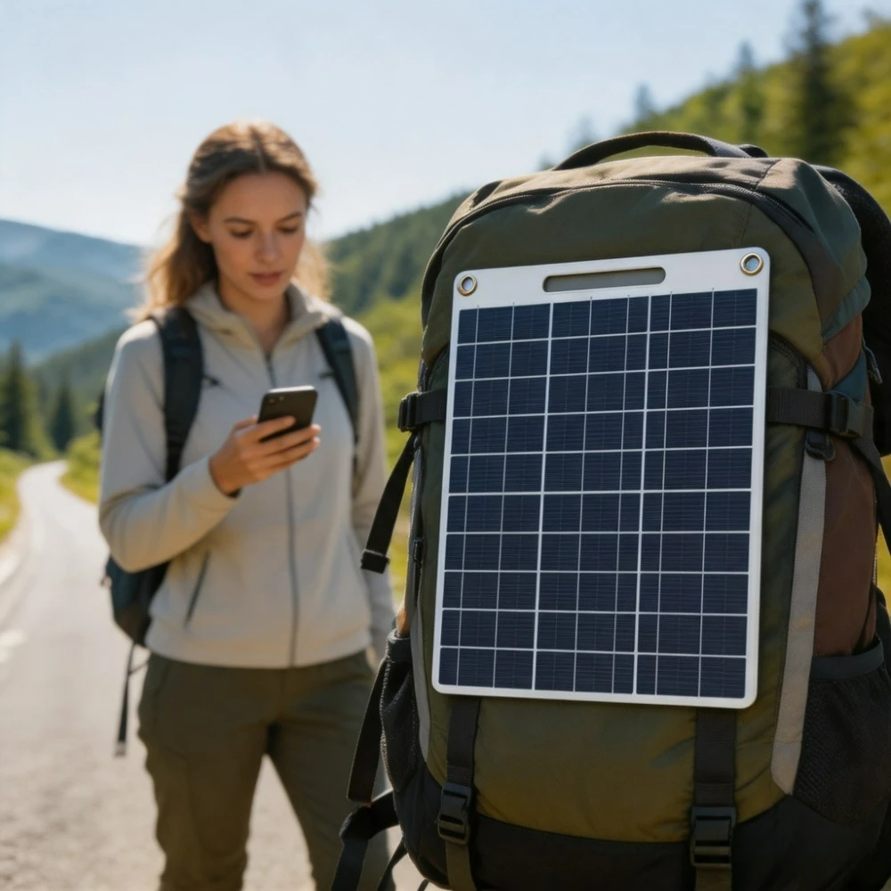 Solar Emergency Charger - Ładowarka solarna 15W 20W, wodoodporna, przenośna,