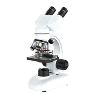 Zoom 6000X-20000X Biological HD Microscope Digital LED Lab Compound Microscope with Wide-Field 10X and 50X Eyepieces for Lab