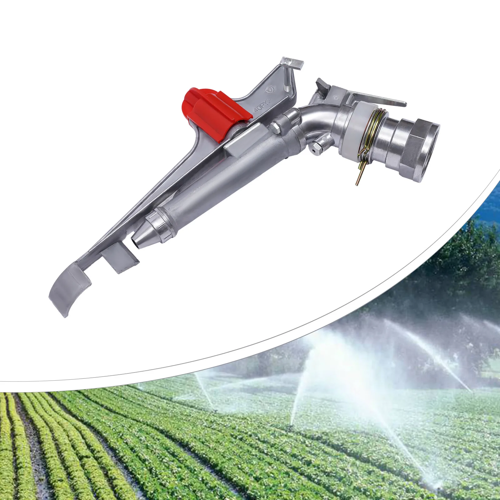 

Easy-Clean Adjustable Irrigation Spray Gun - Water-Rinsable&Wiped With Rag, Aluminum-Core For High-Pressure Resistance