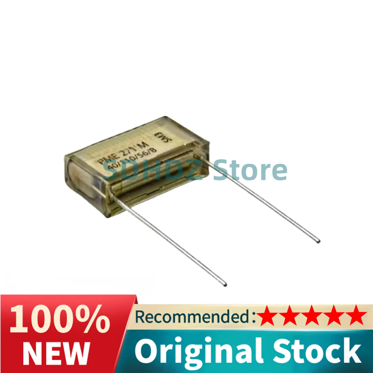 5Pcs PME271M610MR30 Film Capacitor 0.1UF 100NF 275VAC