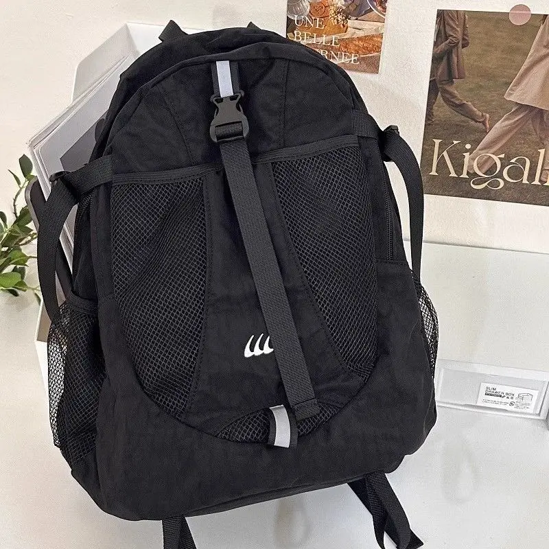 

Streetwear Vintage Fashion Backpacks Casual Trendy Y2k Aesthetic Students School bags Japanese Women Grunge All Match Rucksacks