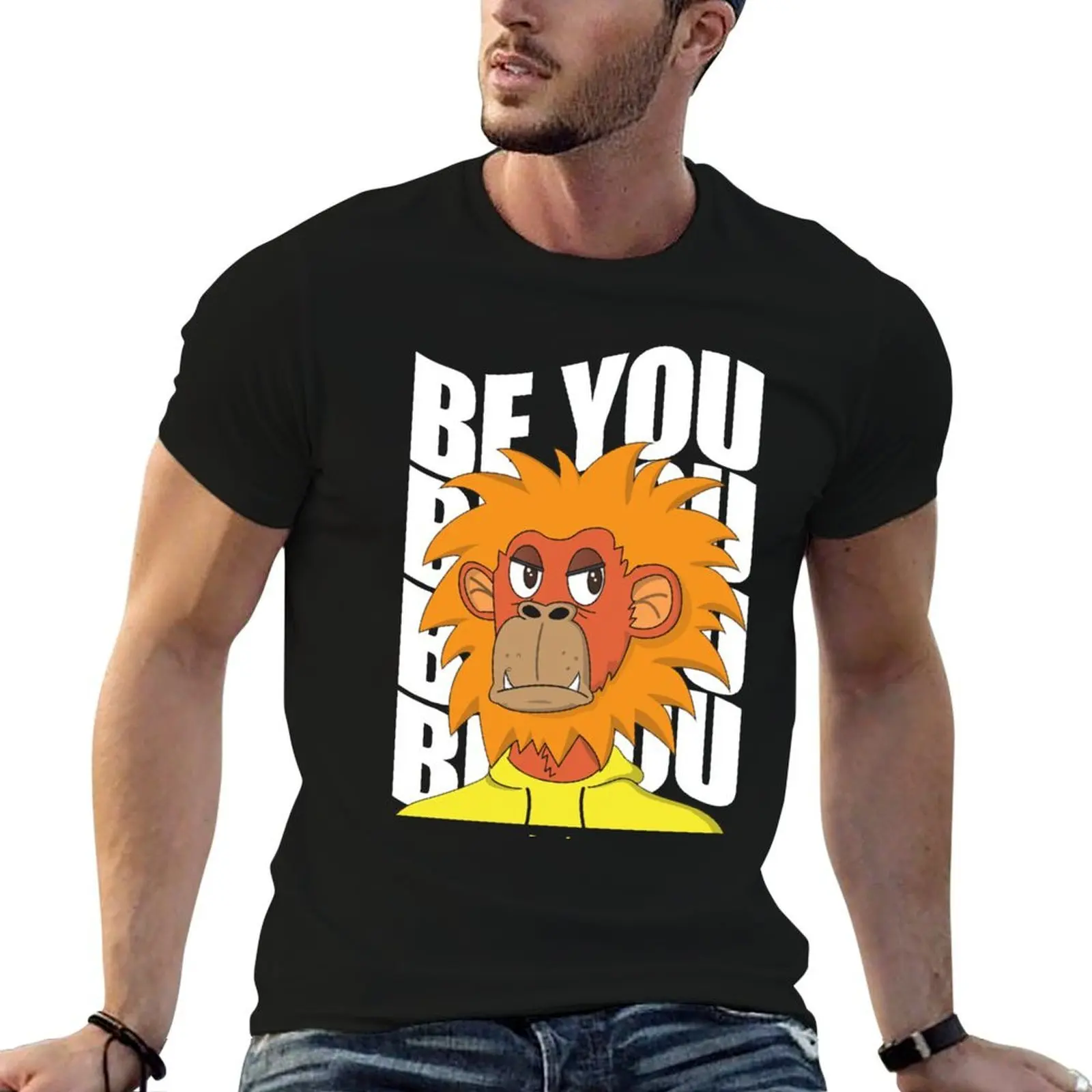 

Be You Inspirational Vibe T-Shirt t shirts for man pack cotton essential t shirt T-Shirt