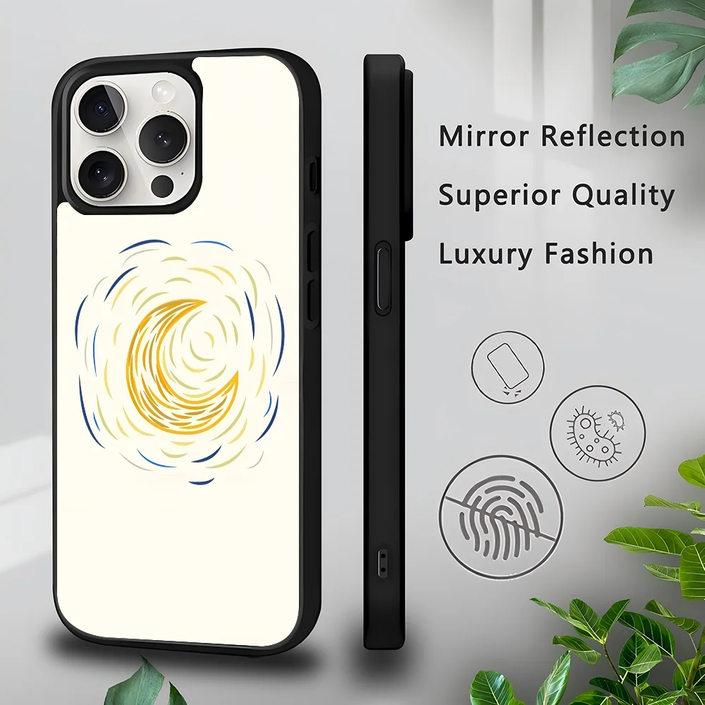 Cute pattern  Phone Case  for iPhone 16 15 14 13 Pro Max 11 Mini Alex Mirror For Magsafe Wireless Charging Cover