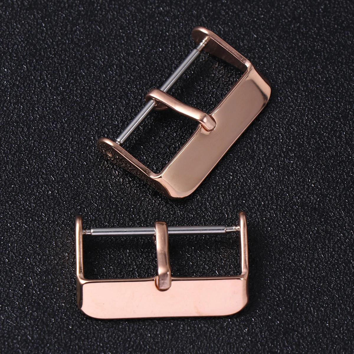 

5 PCS Component Stainless Steel Buckle Man Belt Strap Watch Band Watchband Clasp