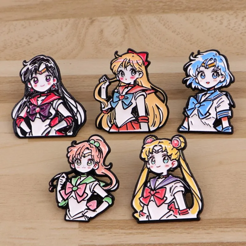 Spille PIN Set a tema Sailor Moon