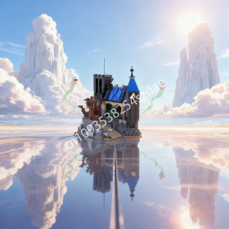 

414pcs MOC Haunted Castle Monster Fightersed Model Building Toy Blocks Architecture Christmas Gifts DIY Creative Idea Education