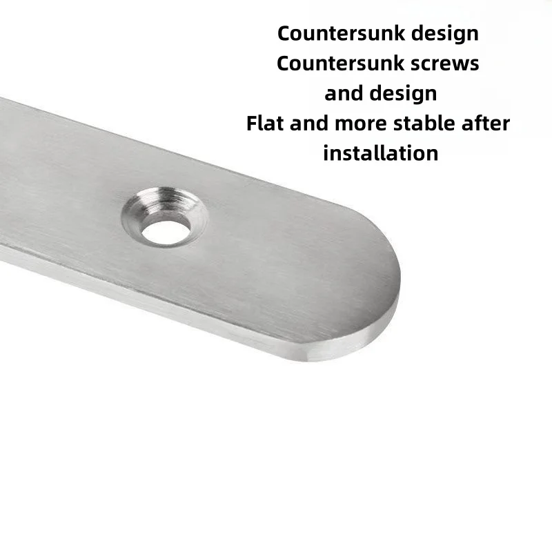 4 шт. современные угловые L-образные соединения из нержавеющей стали, высокая несущая способность, модные и простые, для гардероба, книжной полки и т. д.