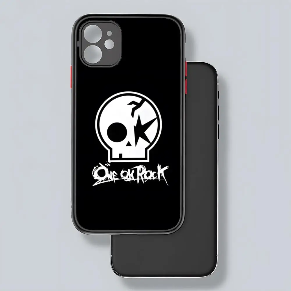 MINISO ONE OK ROCK Phone Case Matte Transparent For 16 15 IPhone 12 11 13 Pro Max X XR 8 Plus Back Cover