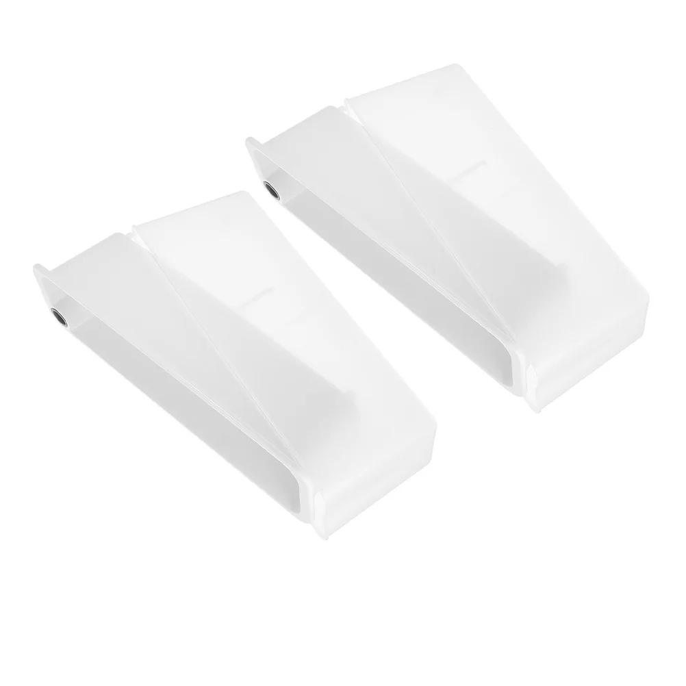 

2pcs Balcony Planting Box Rectangular Plastic Flower Boxes Self-Watering Indoor Outdoor Garden Vegetable Planter Window Sill Pot