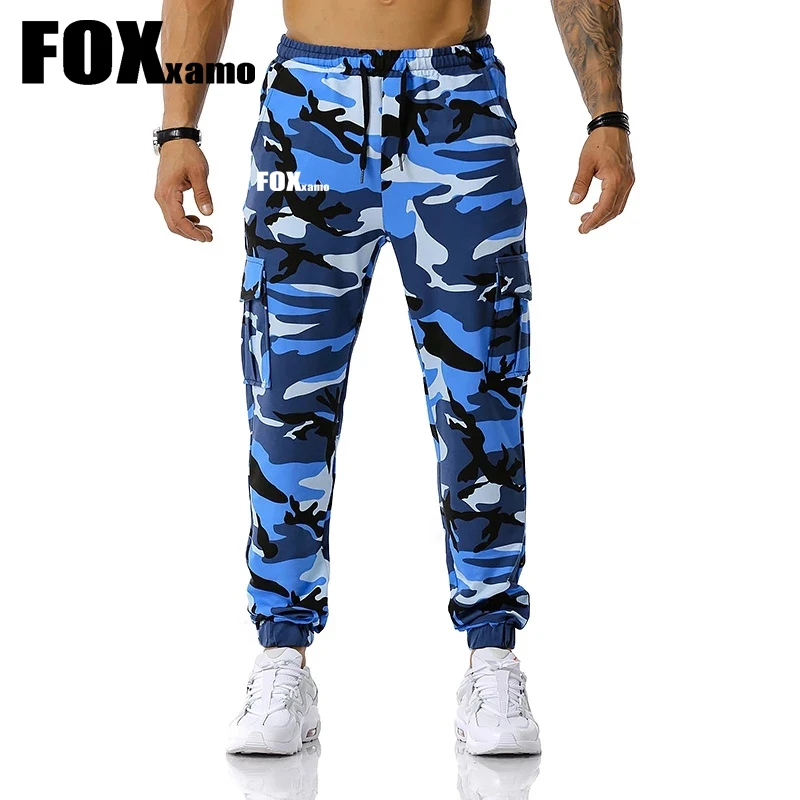 2023 New Cotton Pants Men Brand Multiple Color Camouflage Military Tactical Cargo Pants Cycling Joggers Trousers With Pockets