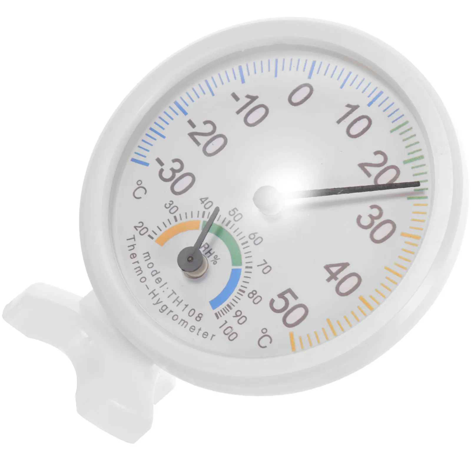 Outdoor Gauge Thermometer Temperature Indoor Hygrometer Humidity Halloween Christmas New Year Temperature Humidity Meter Mini