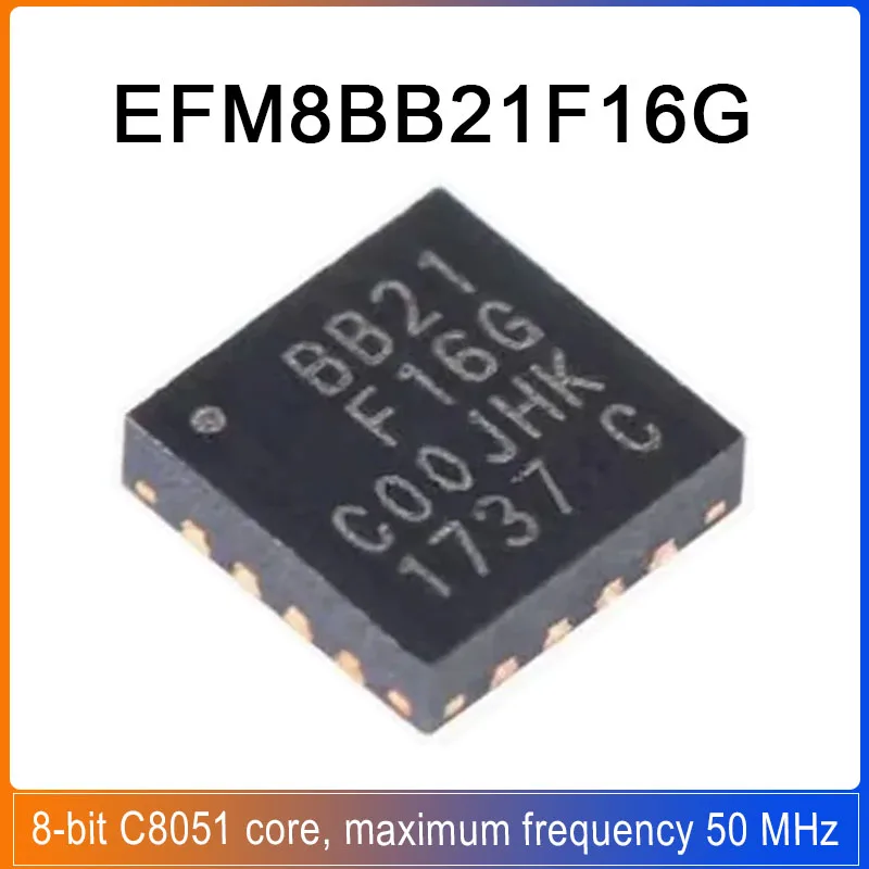 

1/5/10pcs EFM8BB21F16G-C-QFN20R BB21F16G QFN20 EFM8BB21F16G EFM8BB2 8-bit microcontroller IC chip