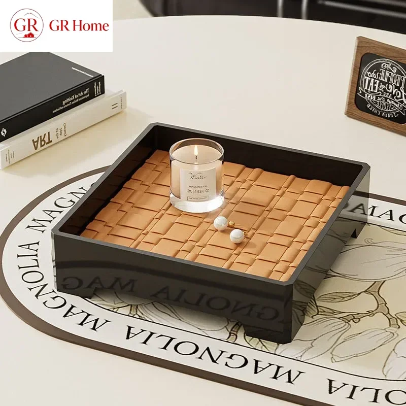Elegant Key Holder Tray for Entryway, Modern Catchall Dish for Keys & Mail, Stylish Home Decor Organizer for Table Countertop