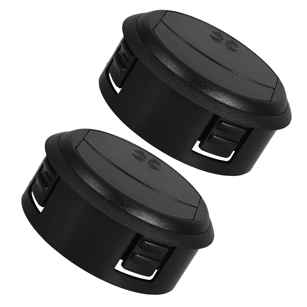 

2pcs Rv Conditioner Vents Universal Air Outlet Cover For Car Boat Yacht Durable Abs Material Easy Installation Flexible