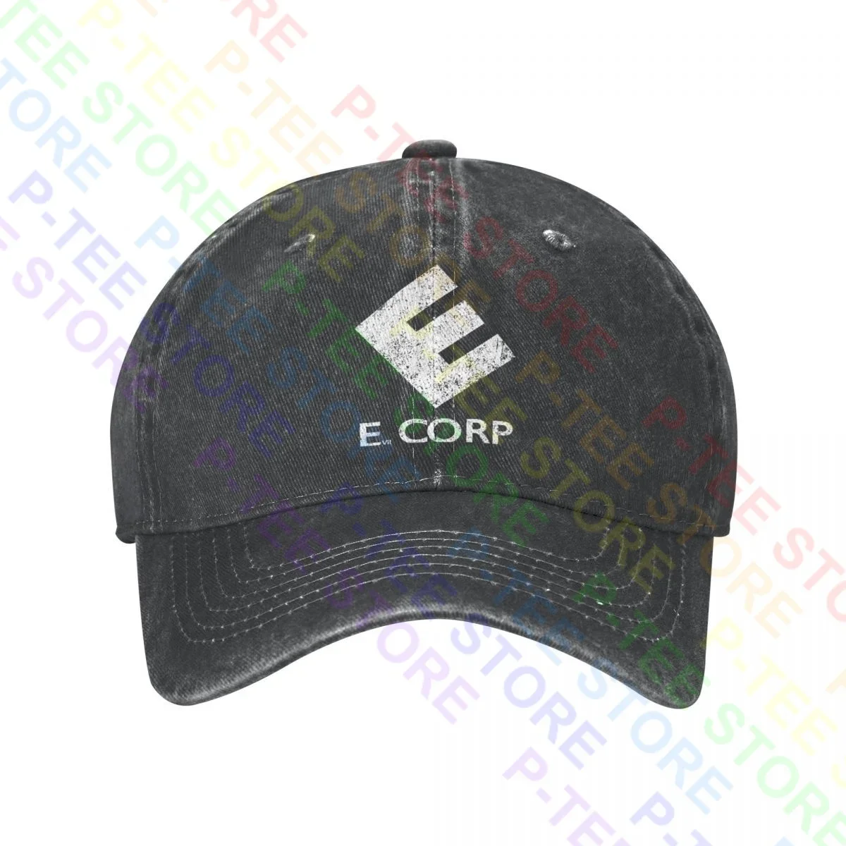 E Corp - Fsociety Allsafe Hacker Tv Series Evil Corp Mr. Robot Washed Denim Baseball Cap Trucker Hats Print