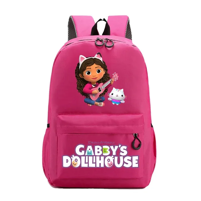 Gabby Puppenhaus Schult asche Grundschule Bücher tasche große Kapazität Cartoon Anime Rucksack hochwertige Rucksack Laptop-Tasche Geschenk