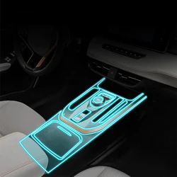 Tpu Transparent Film for Haval Jolion 2021-2023 Protect Interior Sticker Center Console Gear Door Windows Panel Car Accessories