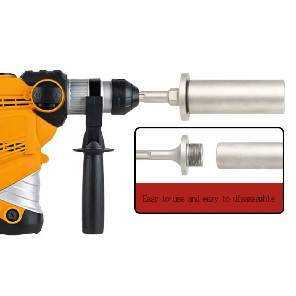 

Wear Resistant Ground Rod Driver Bit Heavy Duty Removable Hammer Drill Bit Adapter Professional Cr-Mo Drill Bit Converter Tent