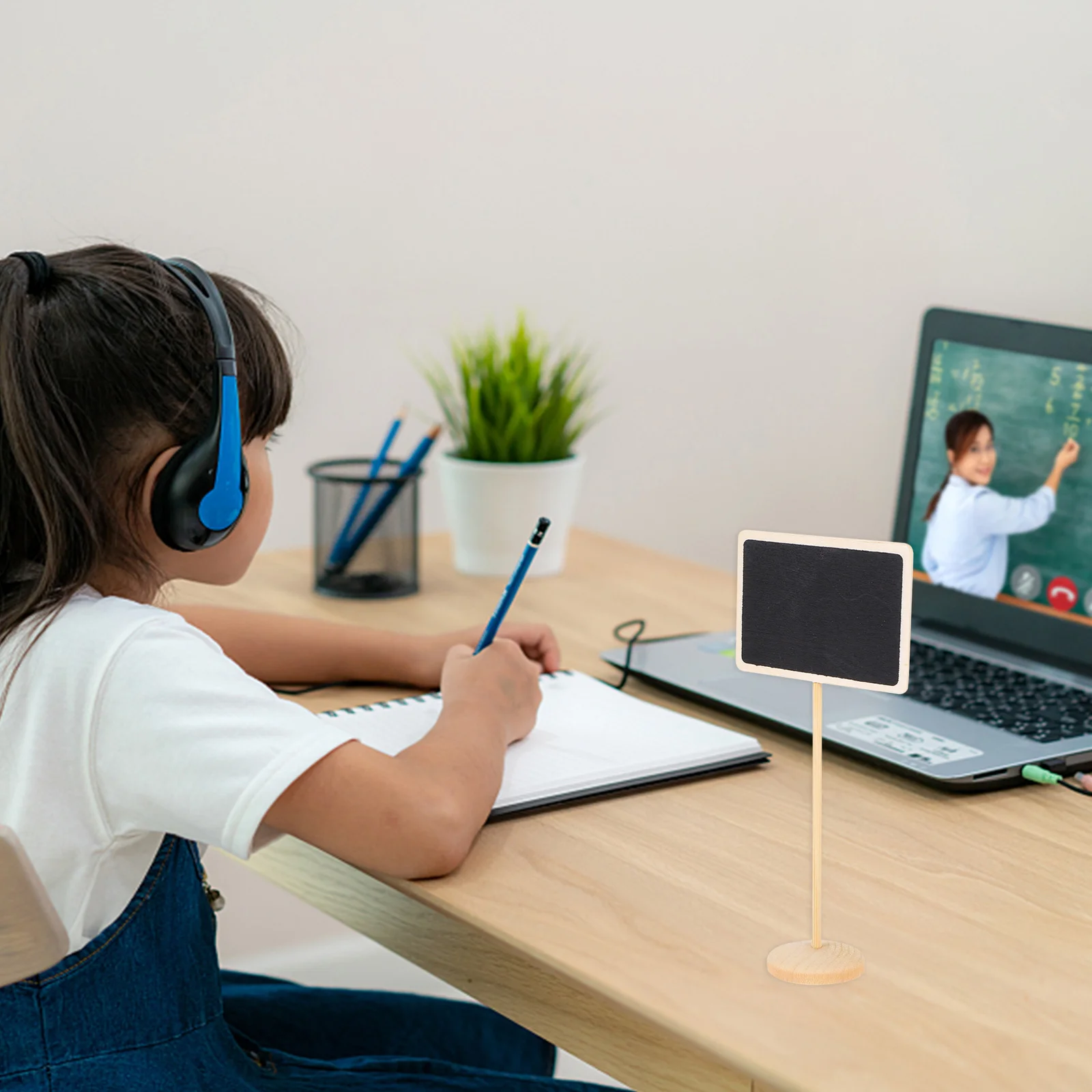 10 Stück Mini-Tafelschild aus Holz, Nachrichtentafel, kleine Tafel für Hinweis, Weinflasche, Geschenkbox, Dekoration