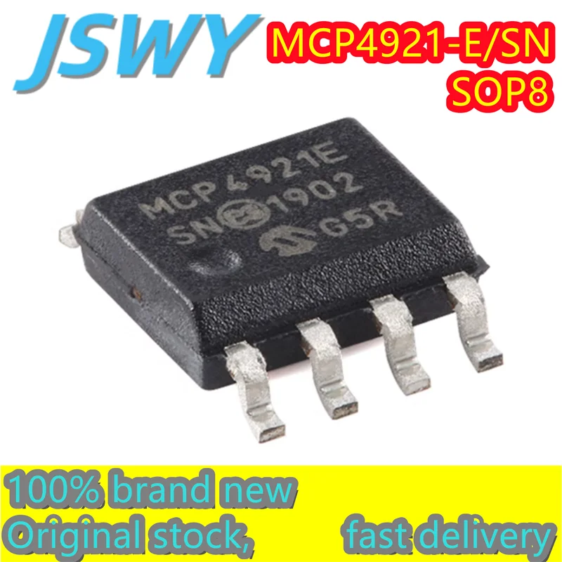 (4/40 pieces) MCP4921-E/SN MCP4921E MCP4921 analog-to-digital converter chip SOP-8 new original spot fast delivery