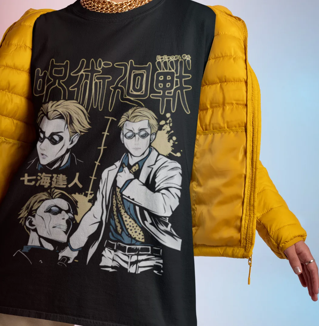 Nanami Shirt Jujutsu Kaisen Tshirt JJK T-Shirt Gojo Satoru Toji Fushiguro Sukuna