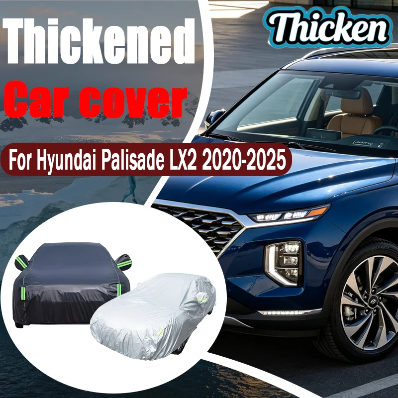 

For Hyundai Palisade LX2 2020-2025 Full Car Covers Oxford Fabric, Anti-UV Sunshade, Waterproof Snowproof Dustproof Accessories