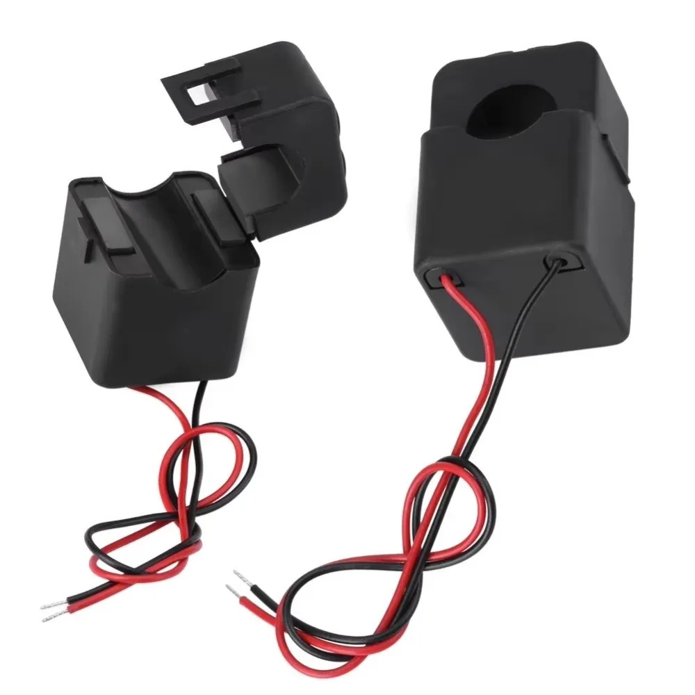 New Mini Current Transformer 100A Coil Sensor Transformer Sensor Split Core Current Coil Sensor For 100A Amp Energy Meter
