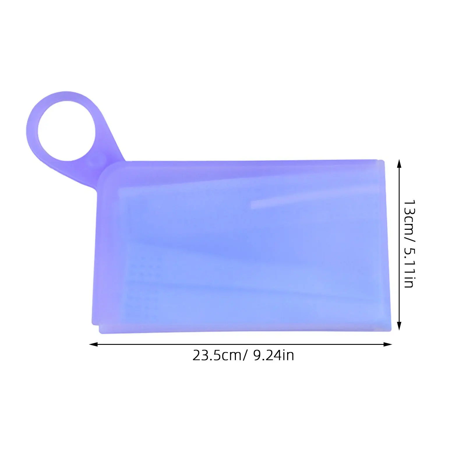 2Pcs Mask Storage Clip Premium Silicone Temporary Mask Holder for Daily Use Driving Office Gym Travel Easy Carry Compact Design