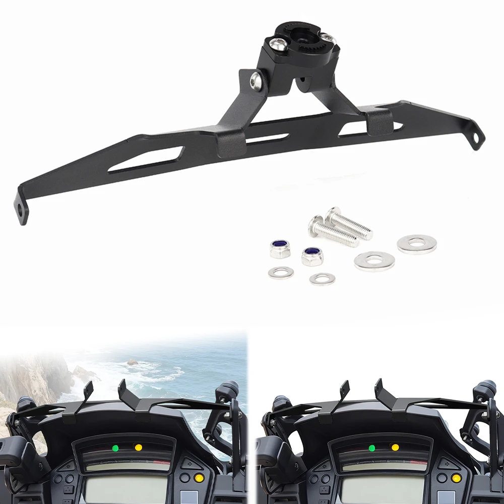 

Для Honda Crosstourer 1200 VFR1200X 2016-2021 VFR 1200X мотоциклетный GPS-навигатор, кронштейн, держатель адаптера для лобового стекла, телефона