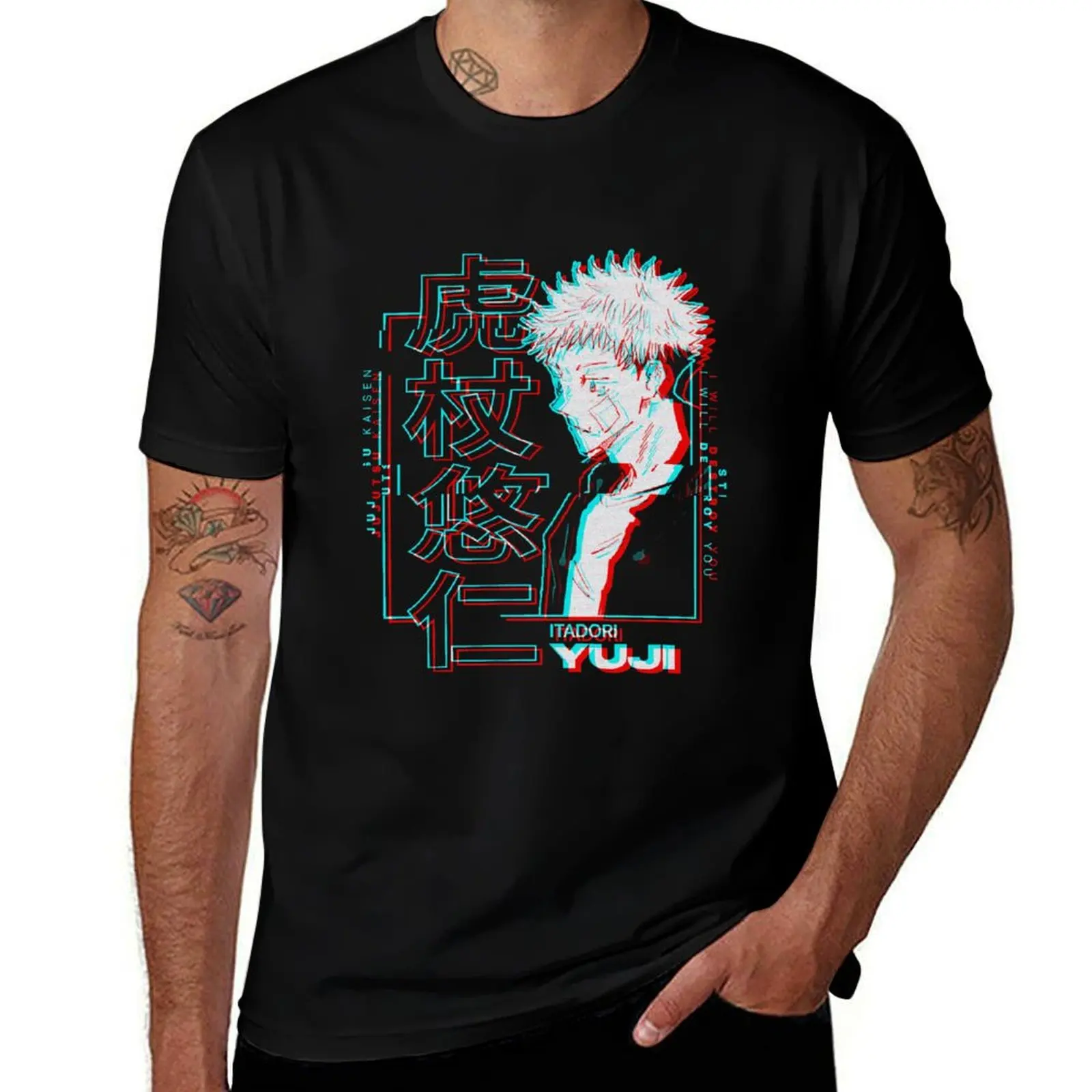 

Itadori Yuji Jujutsu T-Shirt Daily Wear Print T-Shirt