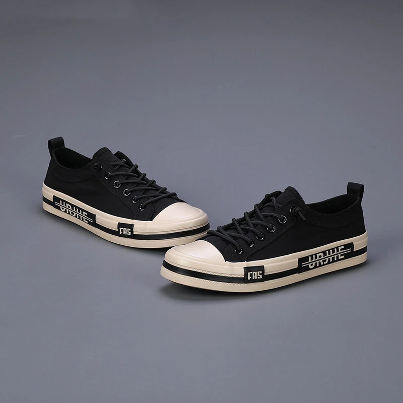 Lightweight Men's Canvas Shoes 2023 Hot Sale Comfortable Low-cut Vulcanized Shoes Men Espadrille Non-slip Casual Shoes Men Flats