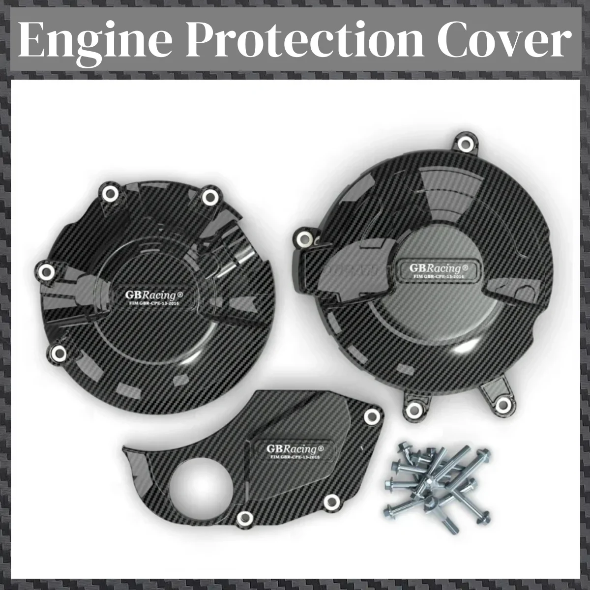 

GBRacing Ducati Self Travel 800 2015-2018/ Self Travel 400 Clutch Pulse Protective Cover Motorcycle Engine Protective Cover