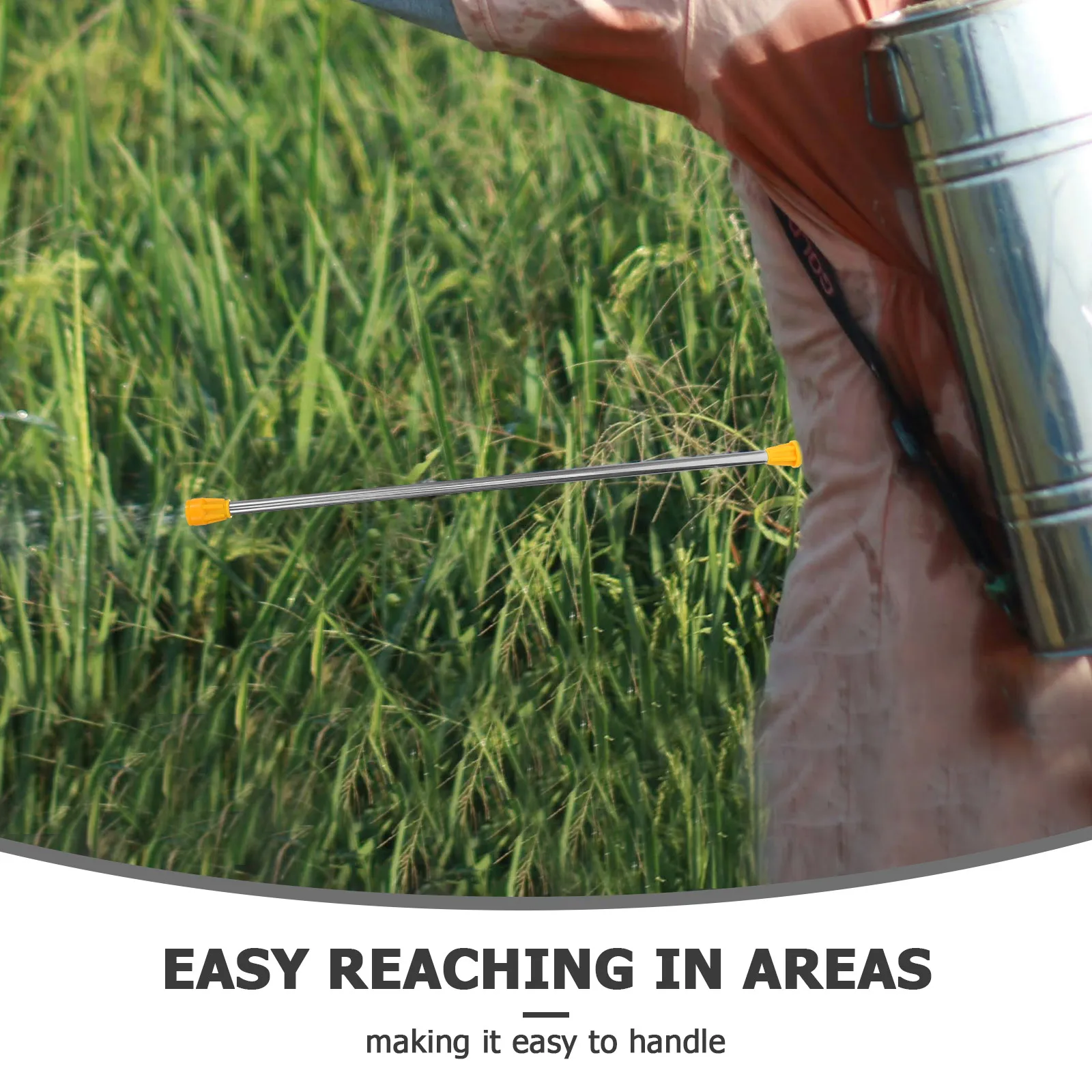 

1 Set Extendable Stainless Steel Sprayer Pole Long Watering Sprinkler Rod For Garden Agricultural Sprayer Telescopic Metal Spray