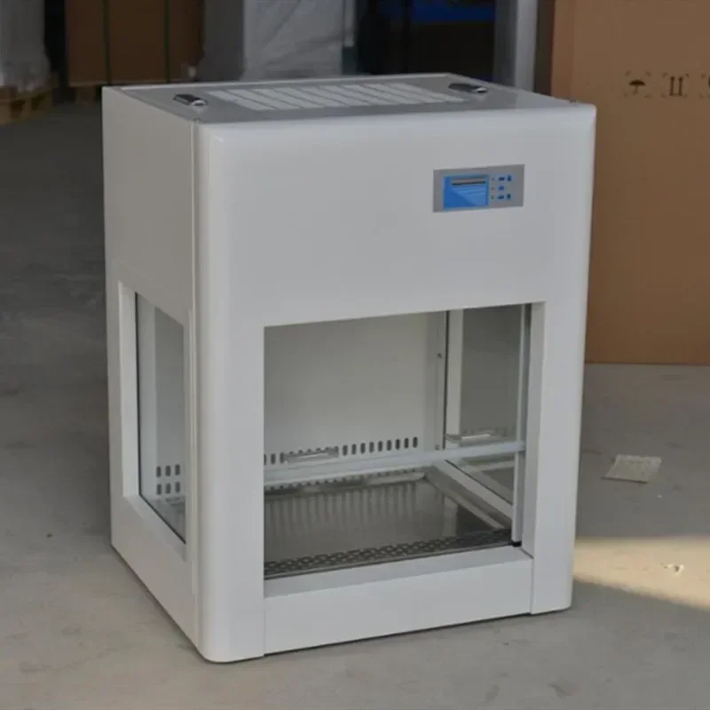 Mini Laminar Flow Cabinet Table Type Clean Equipment for School Hosipital Laboratory Fume Hood CJ-600P CJ-600N with Led Light