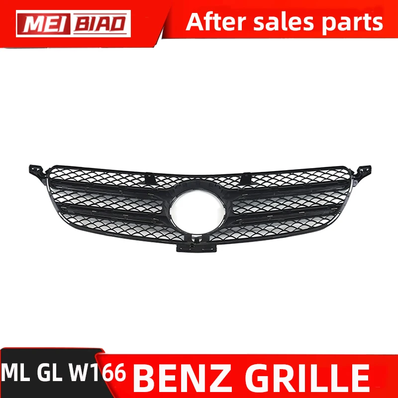 For Mercedes Benz ML GL GLE Grille With Camera Hole A 1668880360 Car Auto Part Replace Aftermarket