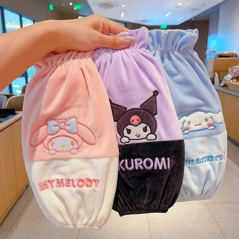 

Sanrios зимний чехол на рукав Hello Kitty, студенческий рукав, водонепроницаемый, милый, универсальный, простой, креативный, хит продаж, элитные подарки