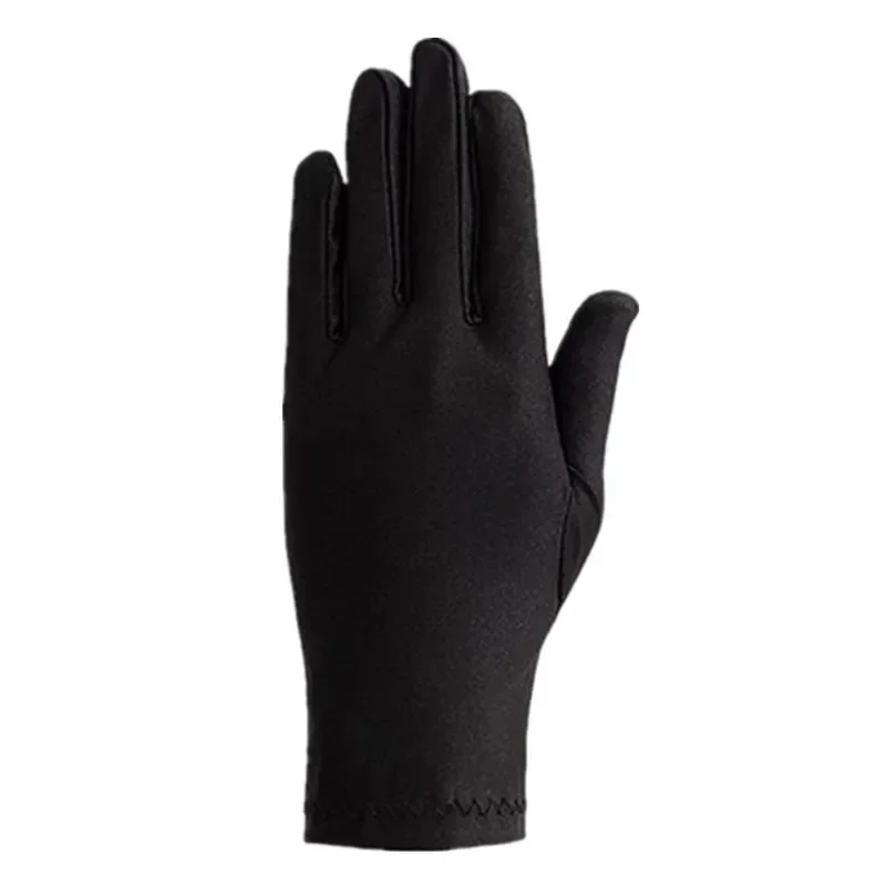 AliExpress MOONBIFFY Autumn Summer Thin Ice Silk Gloves Spring Cycling Driving Black White Gloves Training Sun Protection Handschuhe