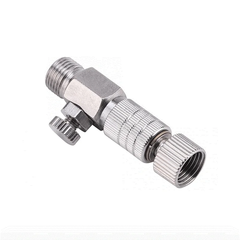 Durable Airbrush Quick Release Coupling Disconnect Connector Adapter Standard 1/8 Inch Plug