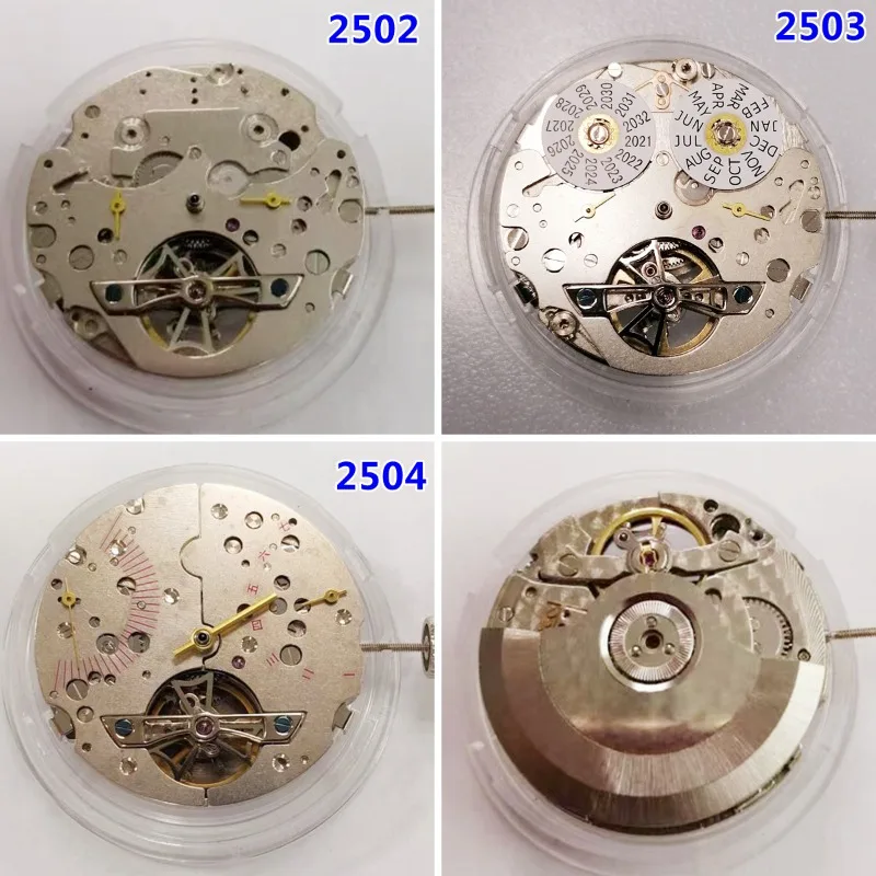 Watch movement for Tianjin 2502/2503/2504/2505/2551/2557 movement Multi-pin multi-function movement