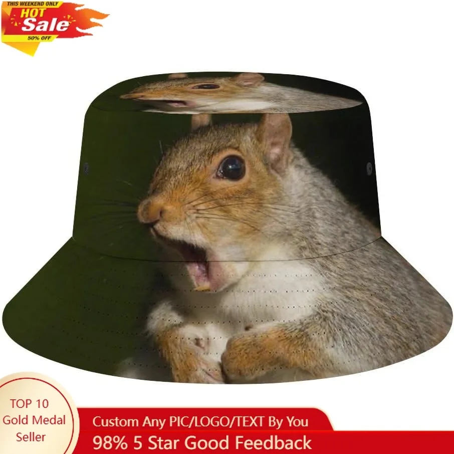 

Capybara Ok I Pull Up Men's Women's Bucket Hat Summer Vacation Travel Beach Sun Hat Packable Lightweight Outdoor Hat