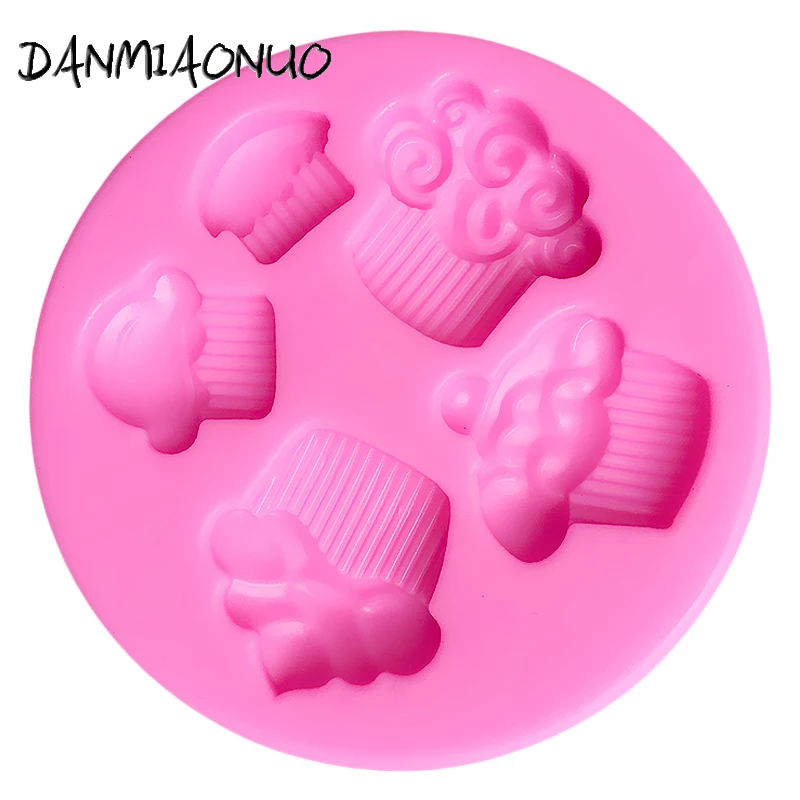 DANMIAONUO A0706041 Ice Cream Shape Candy Mold Kitchen Cake Tools Bakeware Baking Accessories Stampi Silicone Dolci