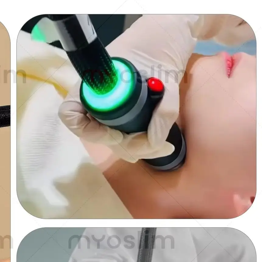 Newest 3 Handle Big Screen Professional Nano Machine Body Slimming Body Firming Face Lifting Skin Tightening Beauty Equipment.