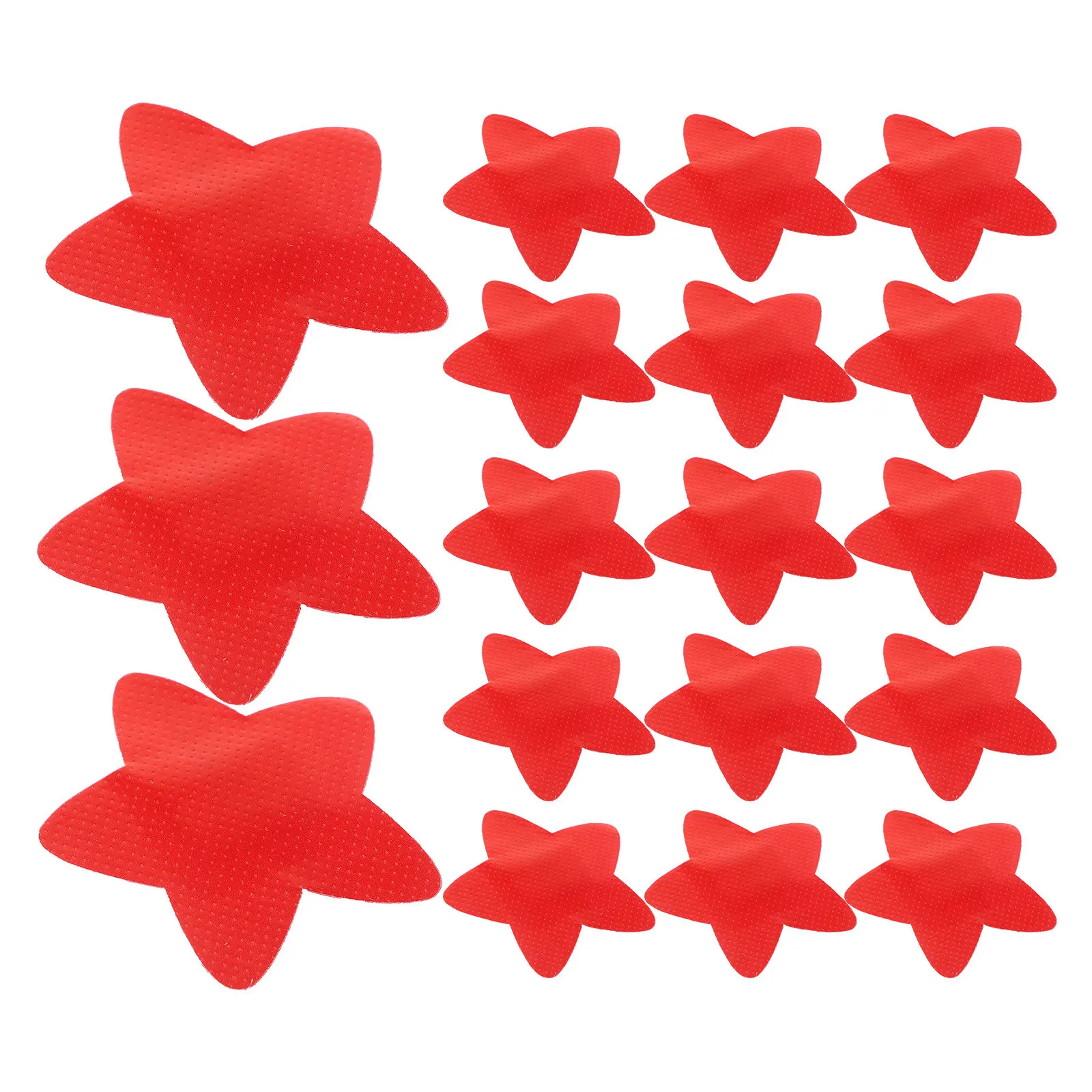 20Pcs Star Shaped Adhesive Bandages Self Adhesive Breathable Wound Care Patches Portable Small Wound Stickers for Daily