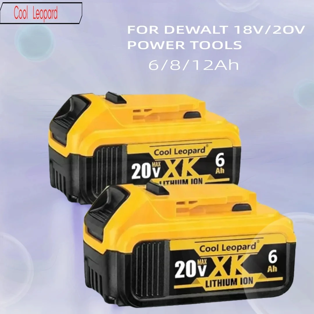 

For Dewalt DCB184 18V 8000mAh Replacement Battery Be Compatible DCB200 DCB182 DCB180 DCB181 DCB201 18V XR Power Tools Battery