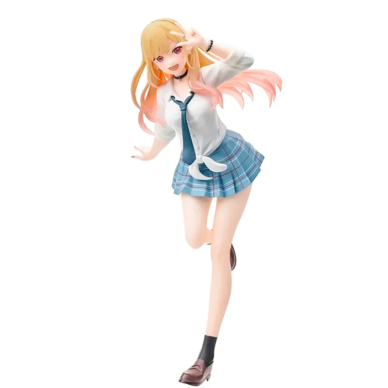 My Dress Up Darling MARIN KITAKAWA Uniform Anime Figur Spielzeug 18 cm PVC Modell Sammler Geburtstag Geschenk