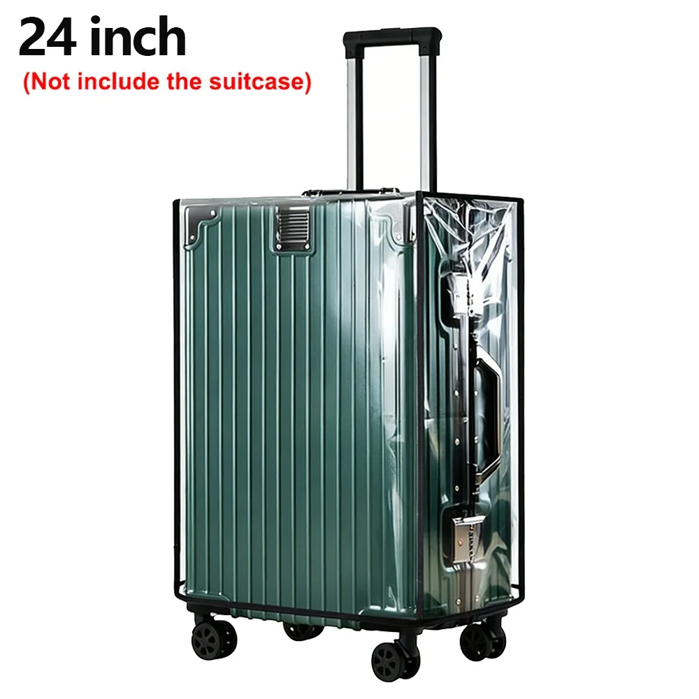 

Durable Full Transparent Luggage Protector Cover Waterproof Dustproof Luggage Cover PVC Suitcase Case Cover